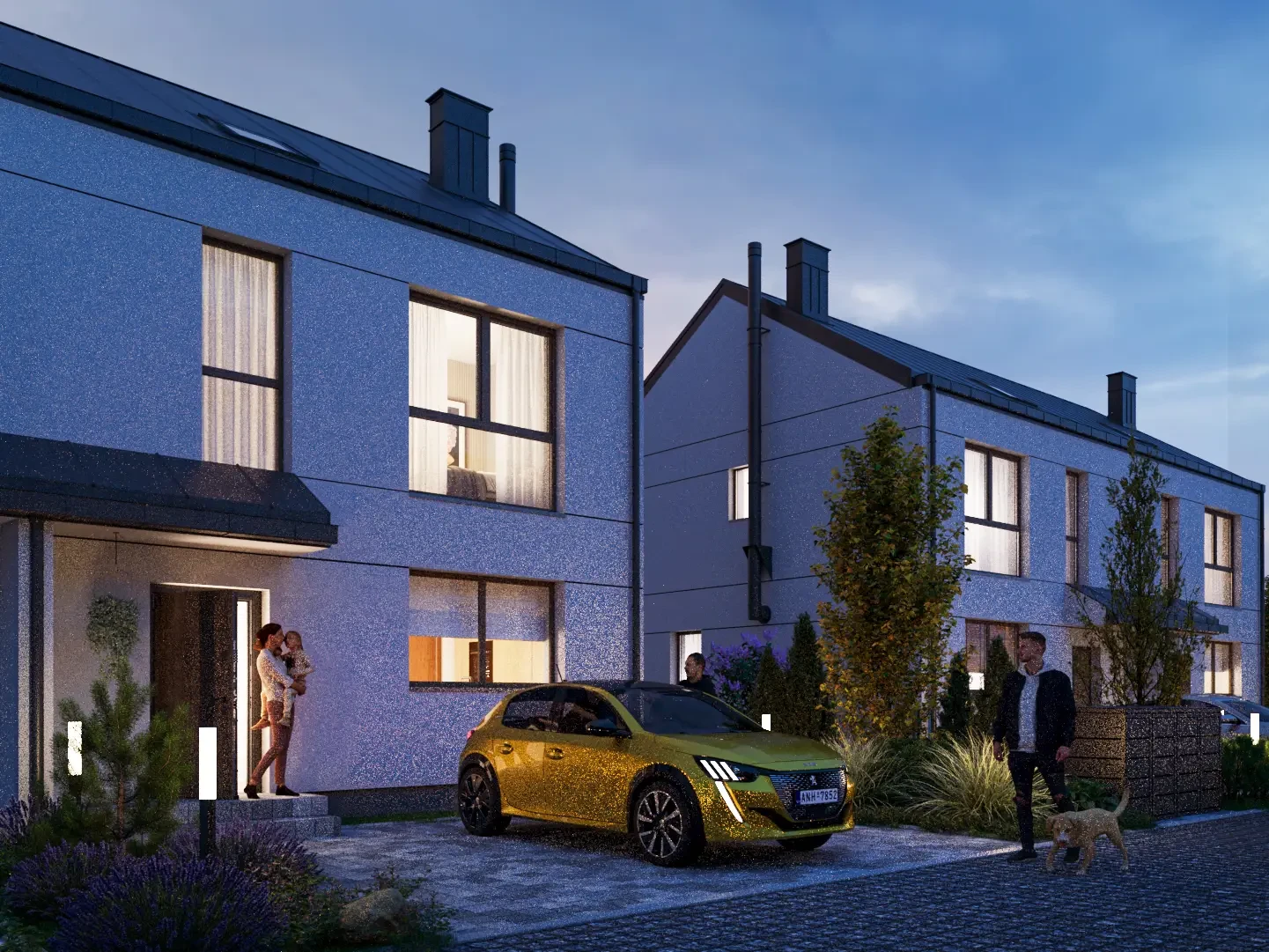 Wizualizacja osiedla